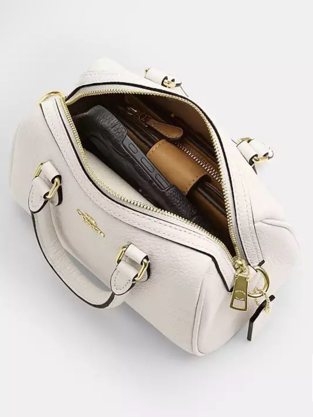 COACH Mini + XS Rowan Satchel Crossbody - Picture 2 of 16